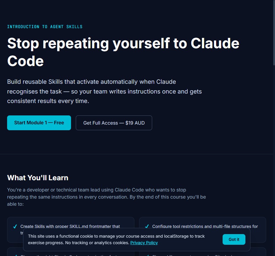 Introduction to Agent Skills screenshot
